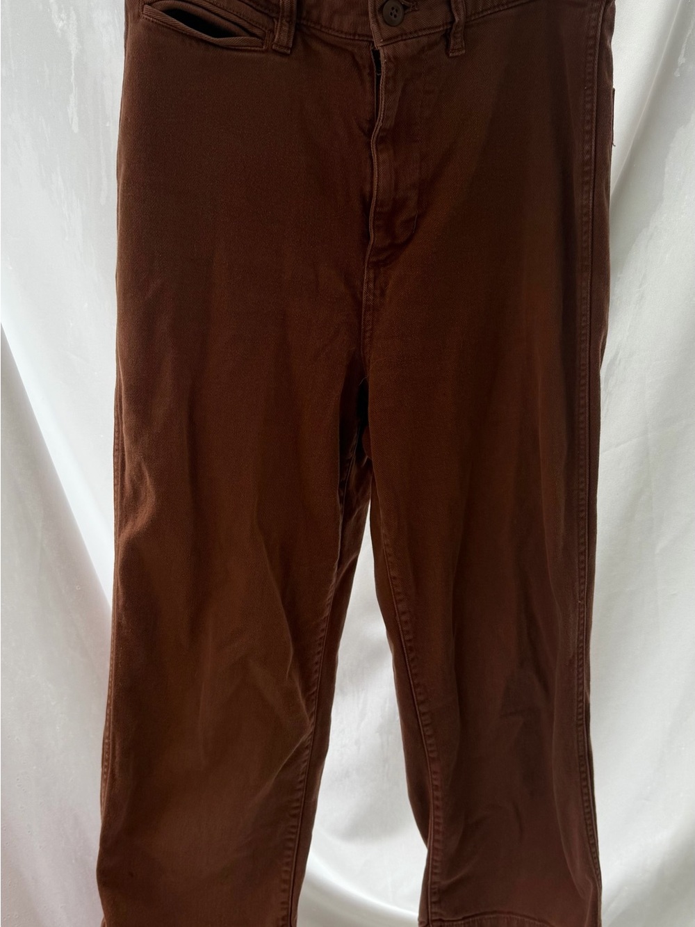 Quince Brown Utility Workwear Pants Size 28 Gorpcore Earthy